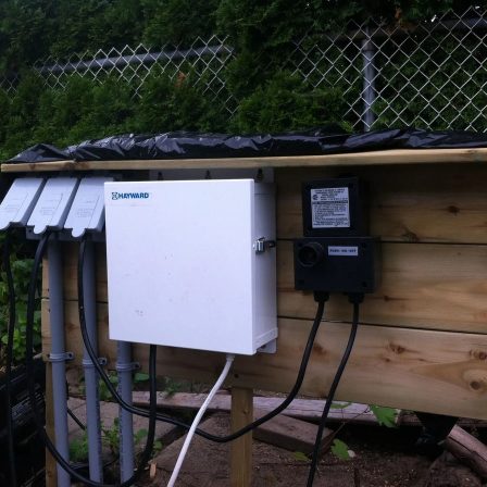 Projet résidentiel - Installation électrique pour une piscine.
