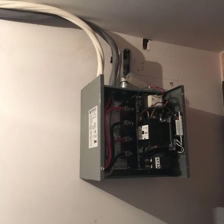 Projet commerciaux - Installation d'une borne de recharge pour un condo.